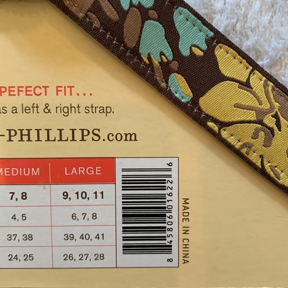 “Alice” style interchangeable strap SwitchFlops by Lindsay Phillips. Size Medium - Picture 5 of 5